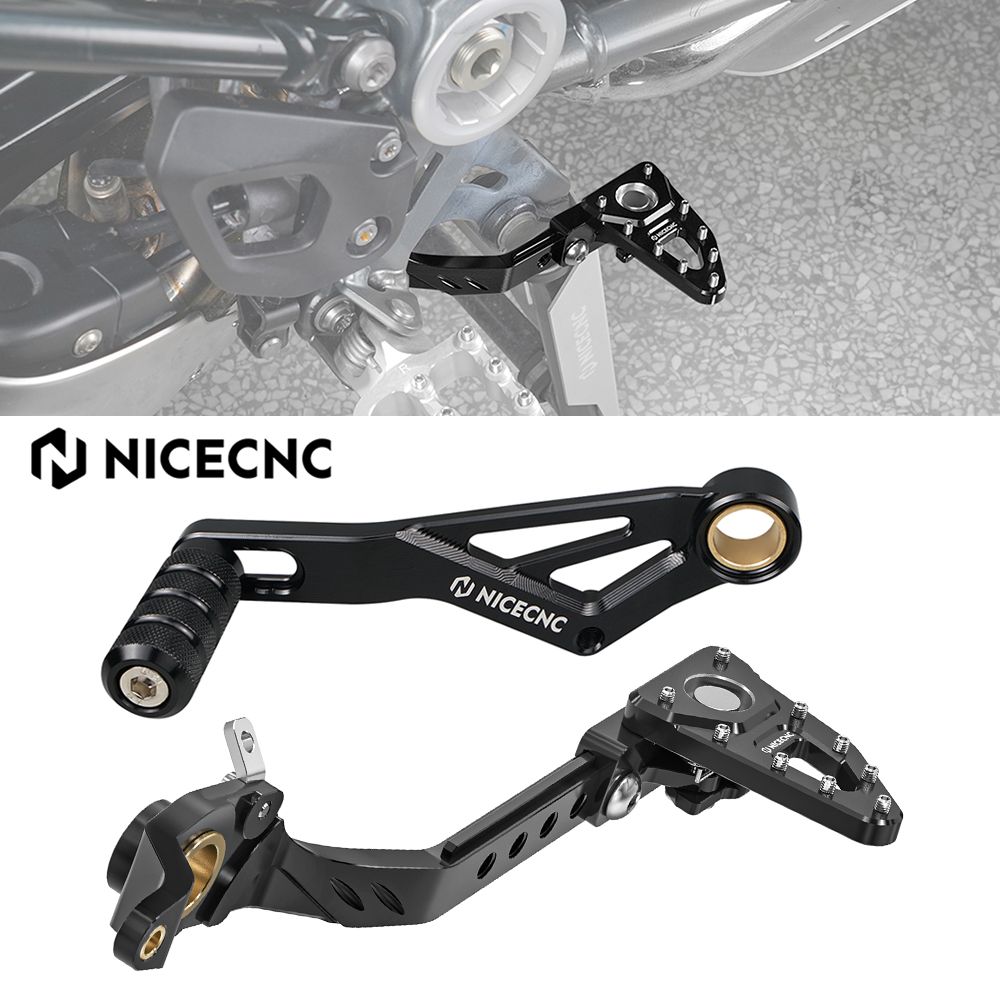 NICECNC BMW R1250GS 2019〜2023 R1200GS 2013〜2018対応 リアブレーキレバーペダル ギアシフトレバー