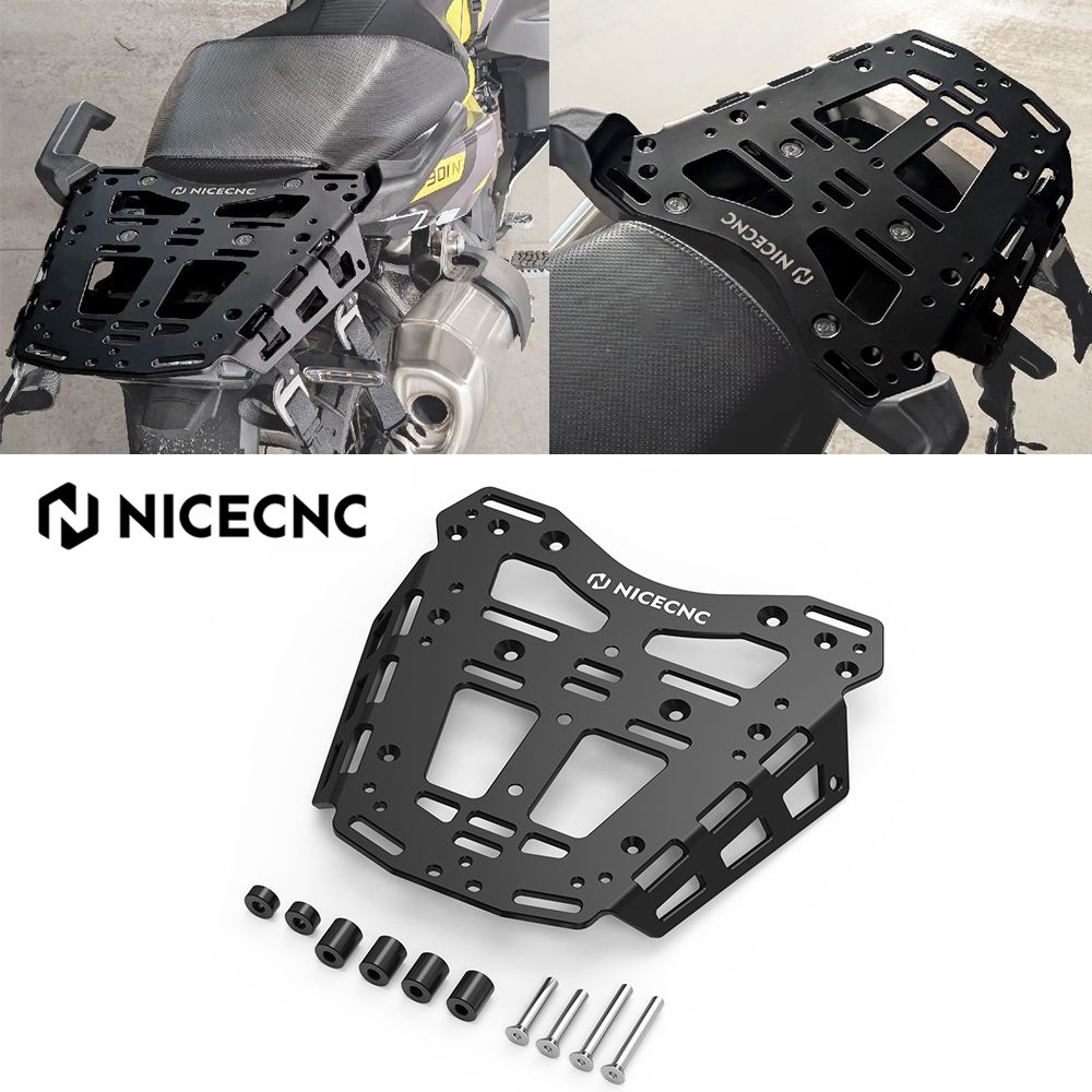 NICECNC Husqvarna ノルデン901 2022〜2024対応 荷物ラック トップケースブラケット ソフトバッグ対応 26,455円