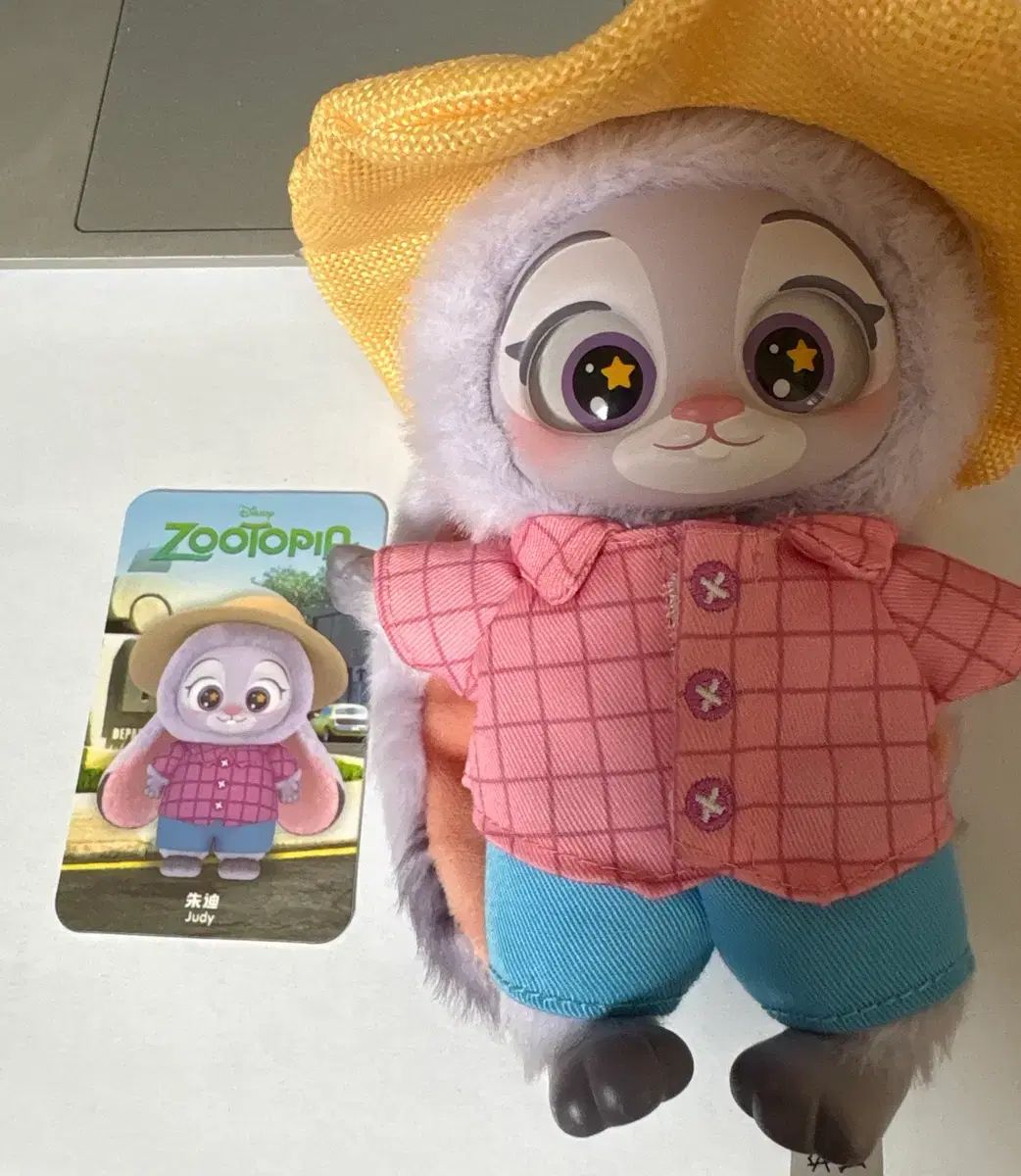MINISO Zootopia Judy Juguete de peluche genuino