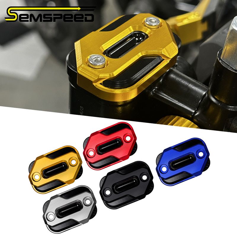SEMSPEED ヤマハ NMAX155 NMAX125 N-MAX 2019〜2025対応 マスターシリンダーリザーバーキャップ アルミ製