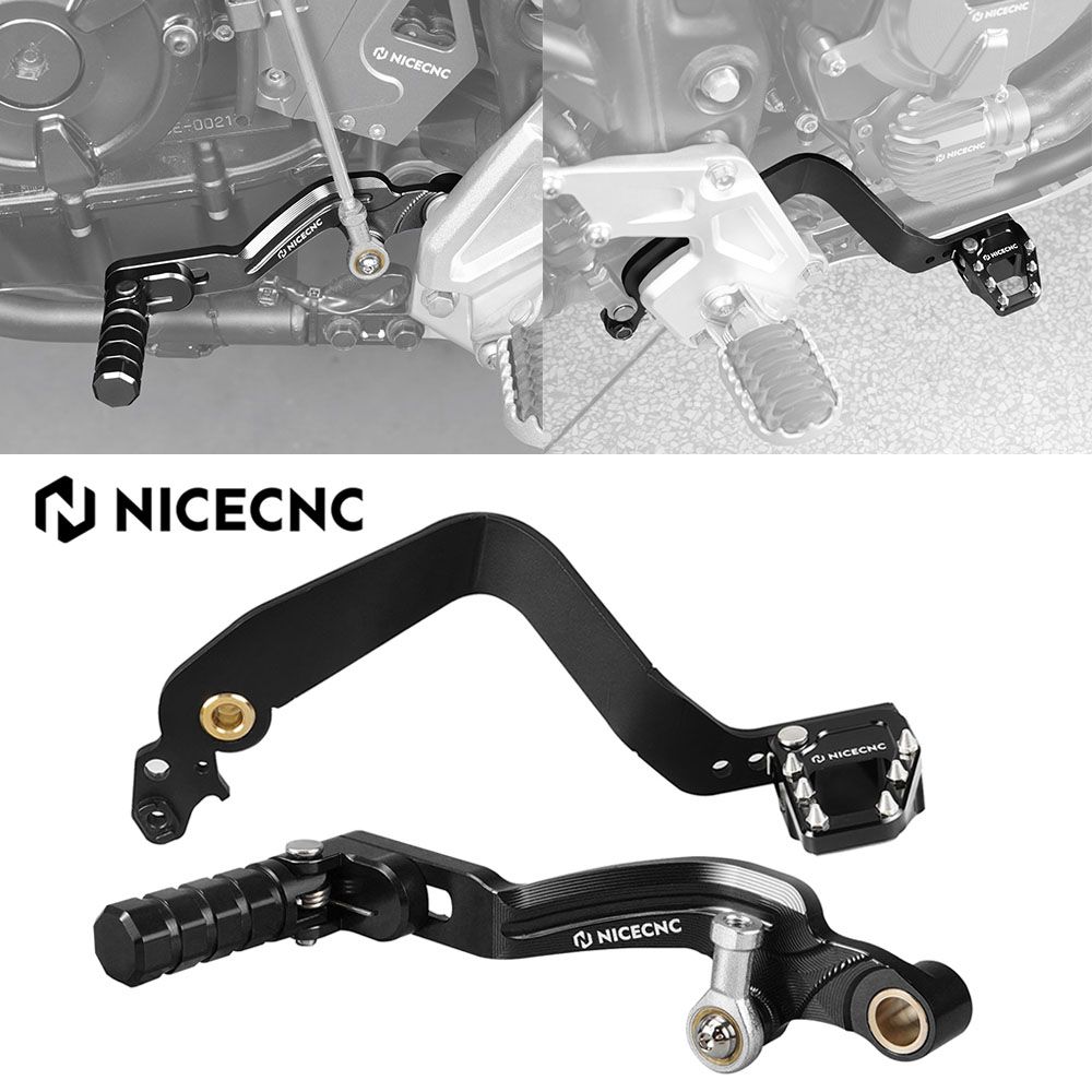 NICECNC ヤマハ テネレ700 T700 2019〜2024対応 リアブレーキペダルレバー ギアシフトレバー