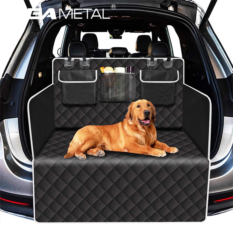 SEAMETAL ペット用カーゴライナー オックスフォード布 リアトランクカバー 収納バッグ付き 傷防止マット 9,072円
