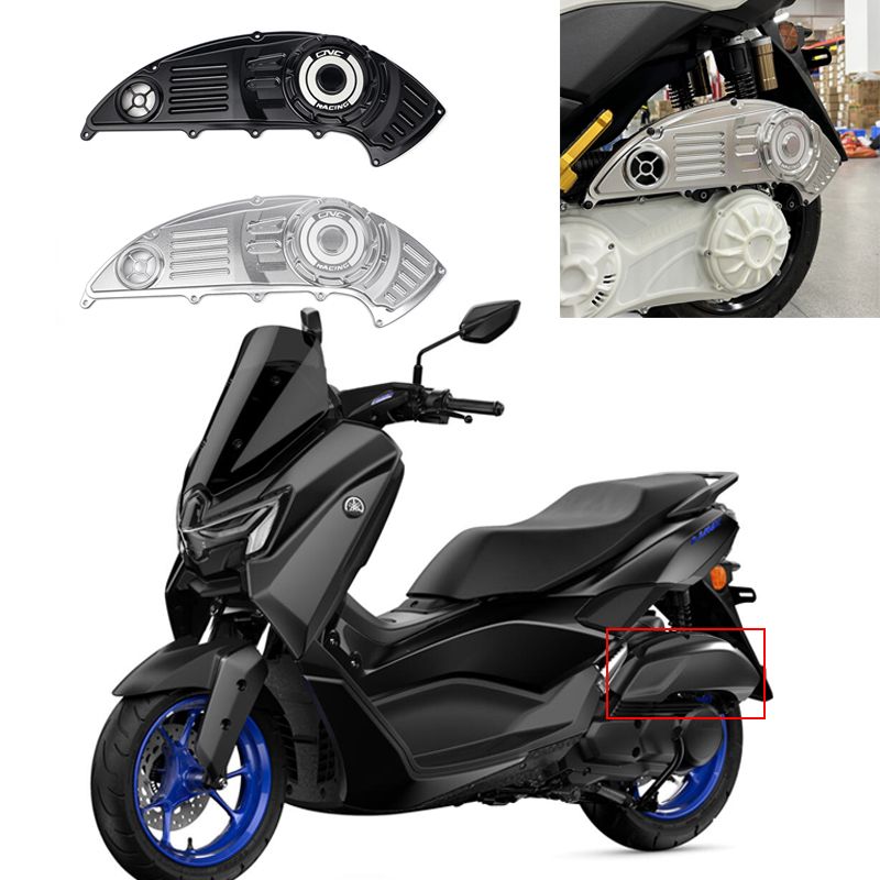 SEMSPEED ヤマハ ズマ125 2022〜2025 NMAX155 NMAX125 2020〜2025対応 CNCエアフィルターカバー アルミ製
