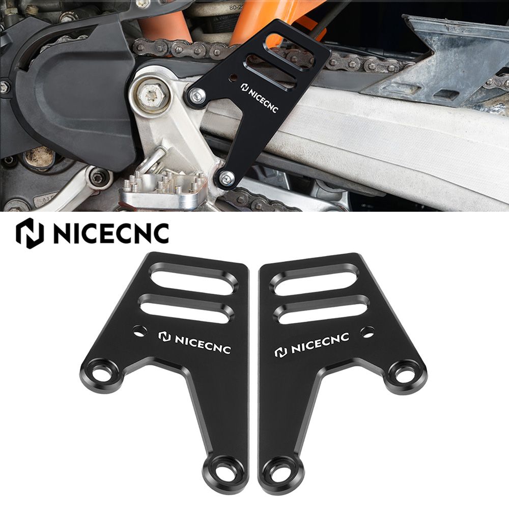 NICECNC KTM 690 Enduro/SMC/R 2008〜2024 Husqvarna 701 Enduro SM Supermoto 2016〜2024対応 ヒールガードプロテクター ラックレスバッグブラケット アルミ製 6,478円