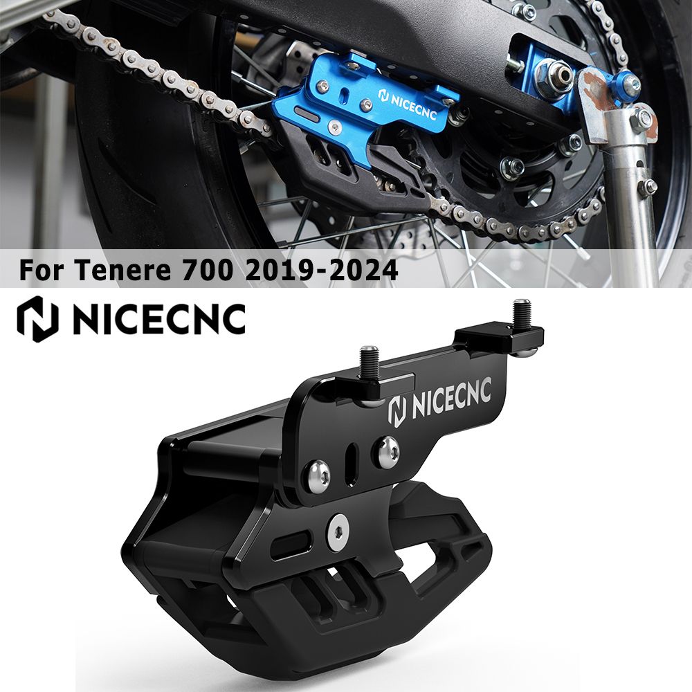 NICECNC ヤマハ Tenere700 XTZ700 T700 ワールドレイド 2019〜2024対応 チェーンガイドカバー アルミ製