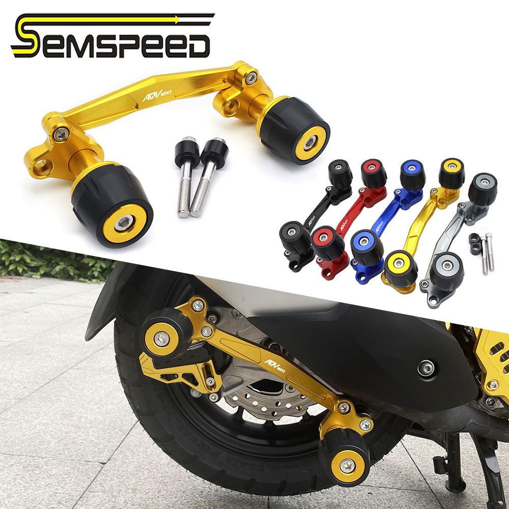 SEMSPEED ホンダ ADV160 2022〜2024対応 CNCリアアクスル排気ホイールクラッシュスライダープロテクター 10,826円