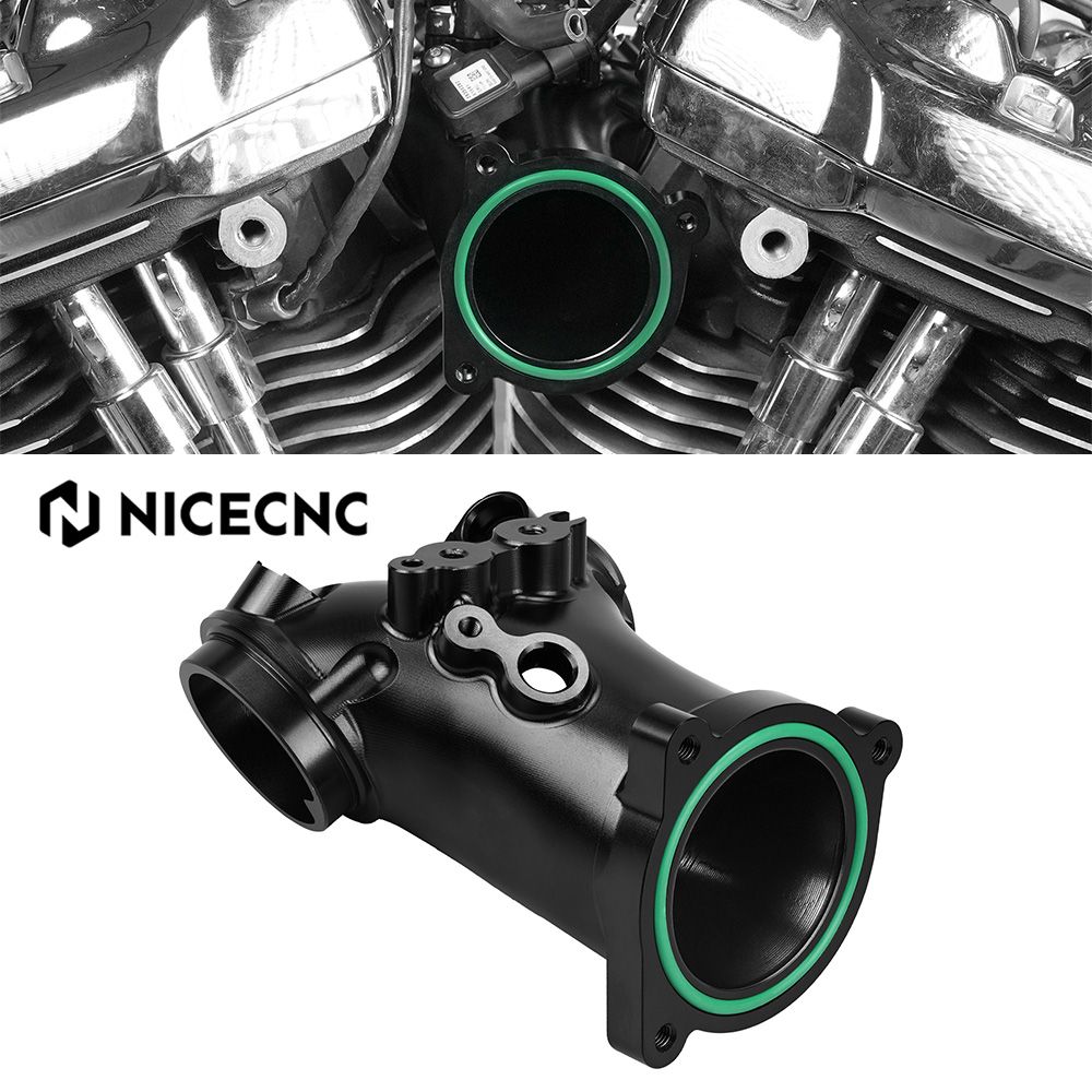 NICECNC ハーレー ソフテイル ツーリング M8 ストリートグライド FLHX/FLHXS ロードグライド FLTRX/FLTRXS 2017〜2023対応 57mmインテークマニホールド