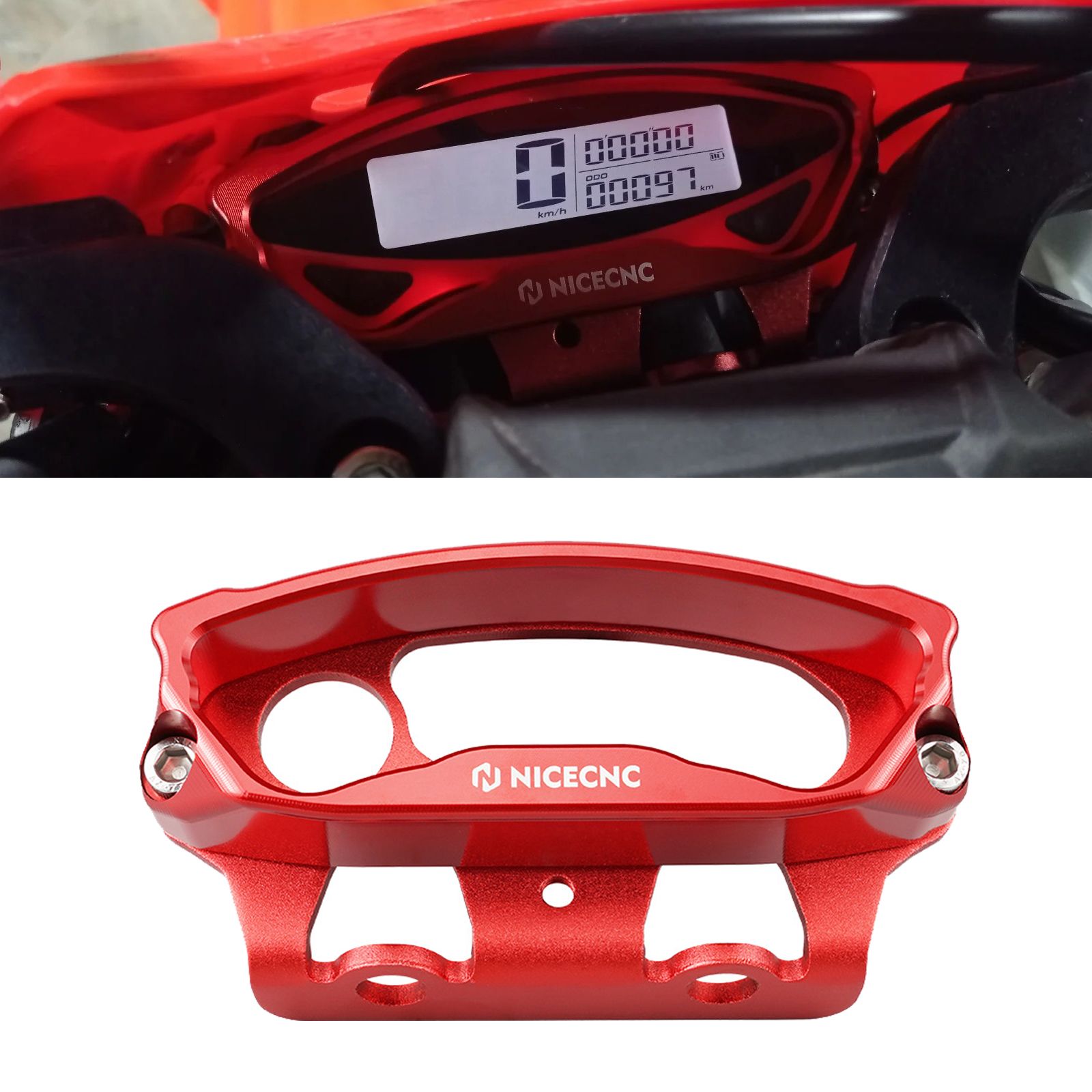 NICECNC ベータ RR125 RR250 RR300 RR350 RR390 RR400 RR450 RR498 RR500 RR520 Xtrainer300 2020〜2024対応 スピードメーターガード アルミ製 10,252円