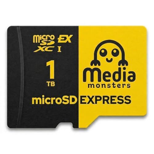 メディアモンスター microSDXC Express 1TB Nintendo Switch2 動作確認済 最大880MB/s 高速ロード・大容量・IPX7防水 国内サポート MM-MSDEX001T