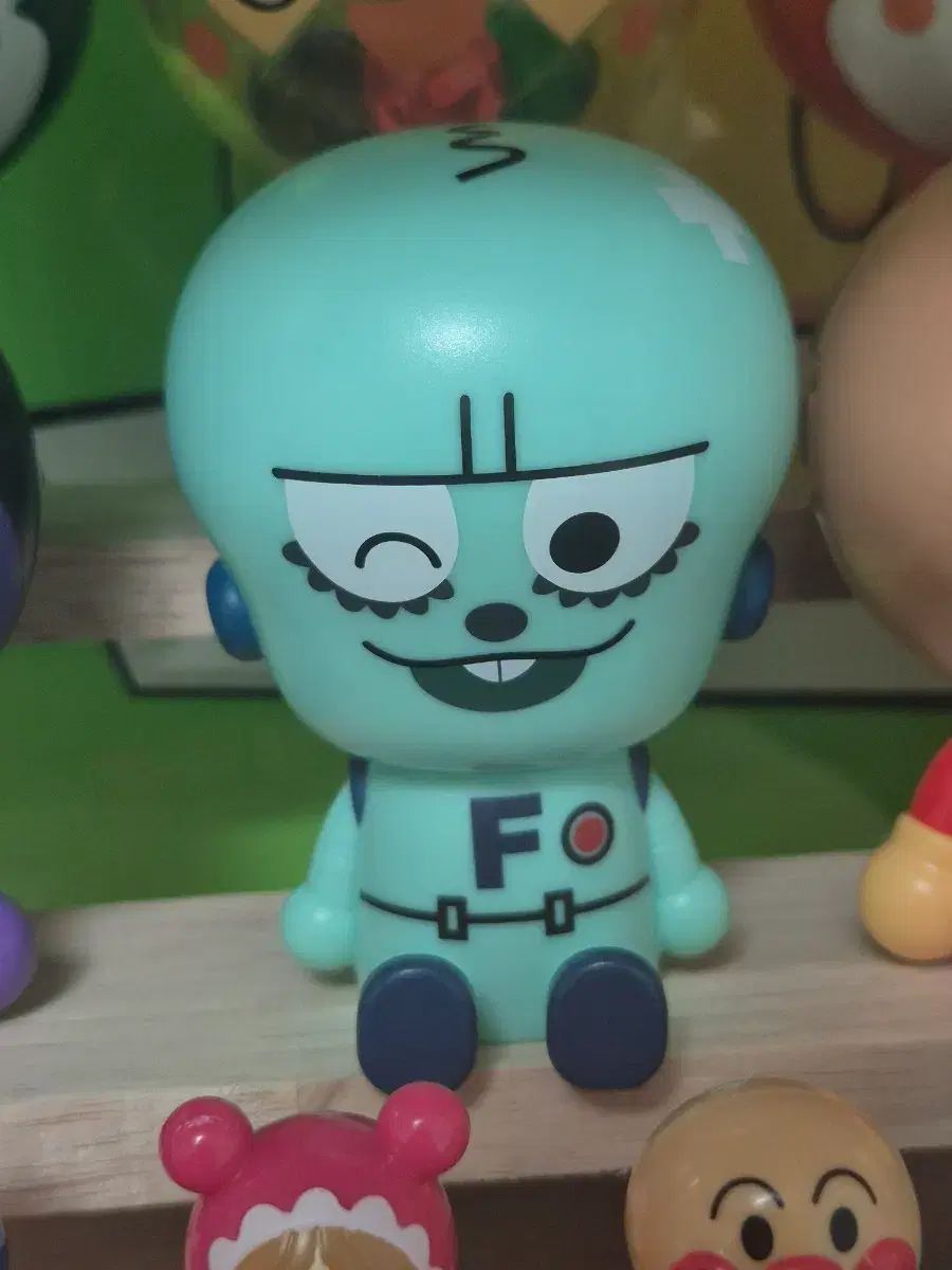 Sin abrir) Figura Anpanman Nakama Gacha Capu Chara
