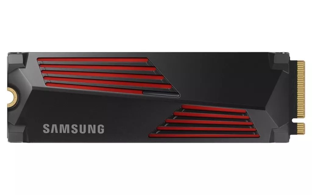 【中古】PCハード 内蔵SSD SAMSUNG 990 PRO with Heatsink 2TB [MZ-V9P2T0G-IT]