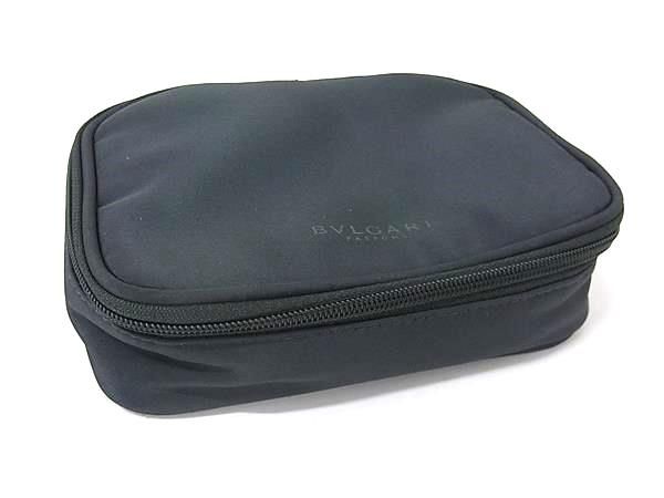 □極美品□ BVLGARI ブルガリブルガリ アリタリア航空 ナイロン ポーチ