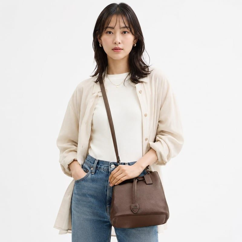?コーチ COACH　ローアン バケット バッグ　CBH06 QBCBD