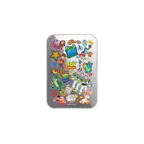 ms[CASETiFY] Toy Story Co-lab Snappy? ミラー カードホルダースタンド MagSafe対応 - Toy Story 5 Stickermania - シルバー