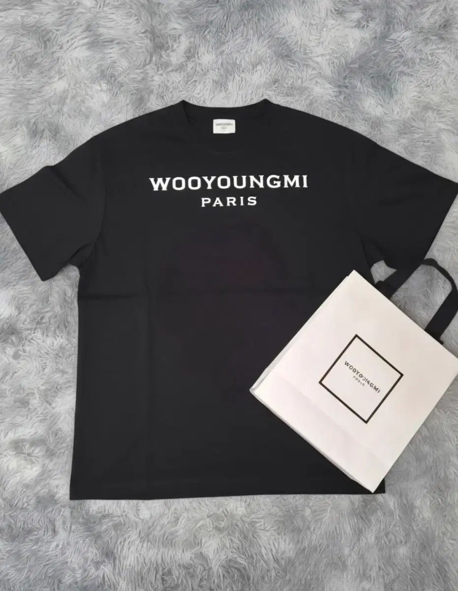 WOOYOUNGMI ウーヨンミ バックロゴ Tシャツ 46サイズ ほぼ新品 23,627円