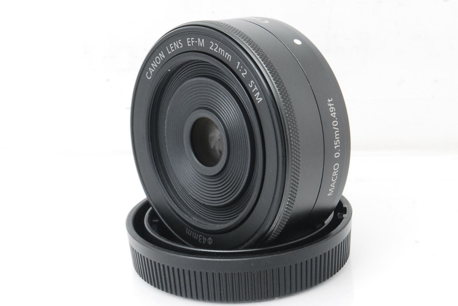 ☆極薄パンケーキ単焦点！ボケ味もしっかり☆キヤノン EF-M 22mm F2