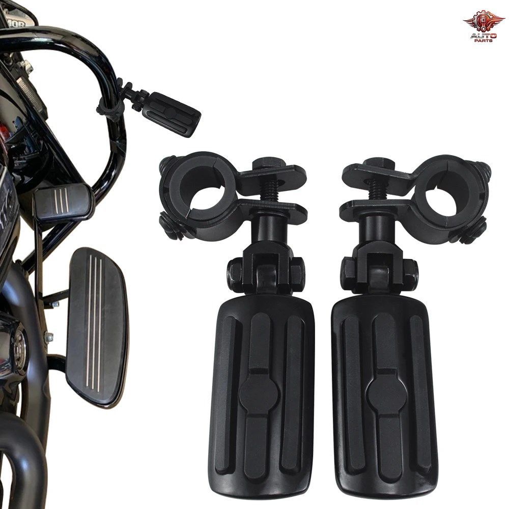 ハイウェイクランプ フットペグ フットレスト ペダル バイクアクセサリー ハーレー エレクトラ ロードキング ストリートグライド 1-1/4イン 7,664円