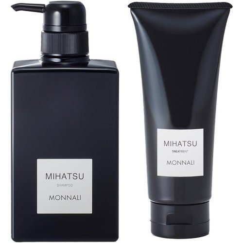 MONNALI モナリ ミハツシャンプー 350ml + ミハツトリートメント 200g シャンプー トリートメント セット