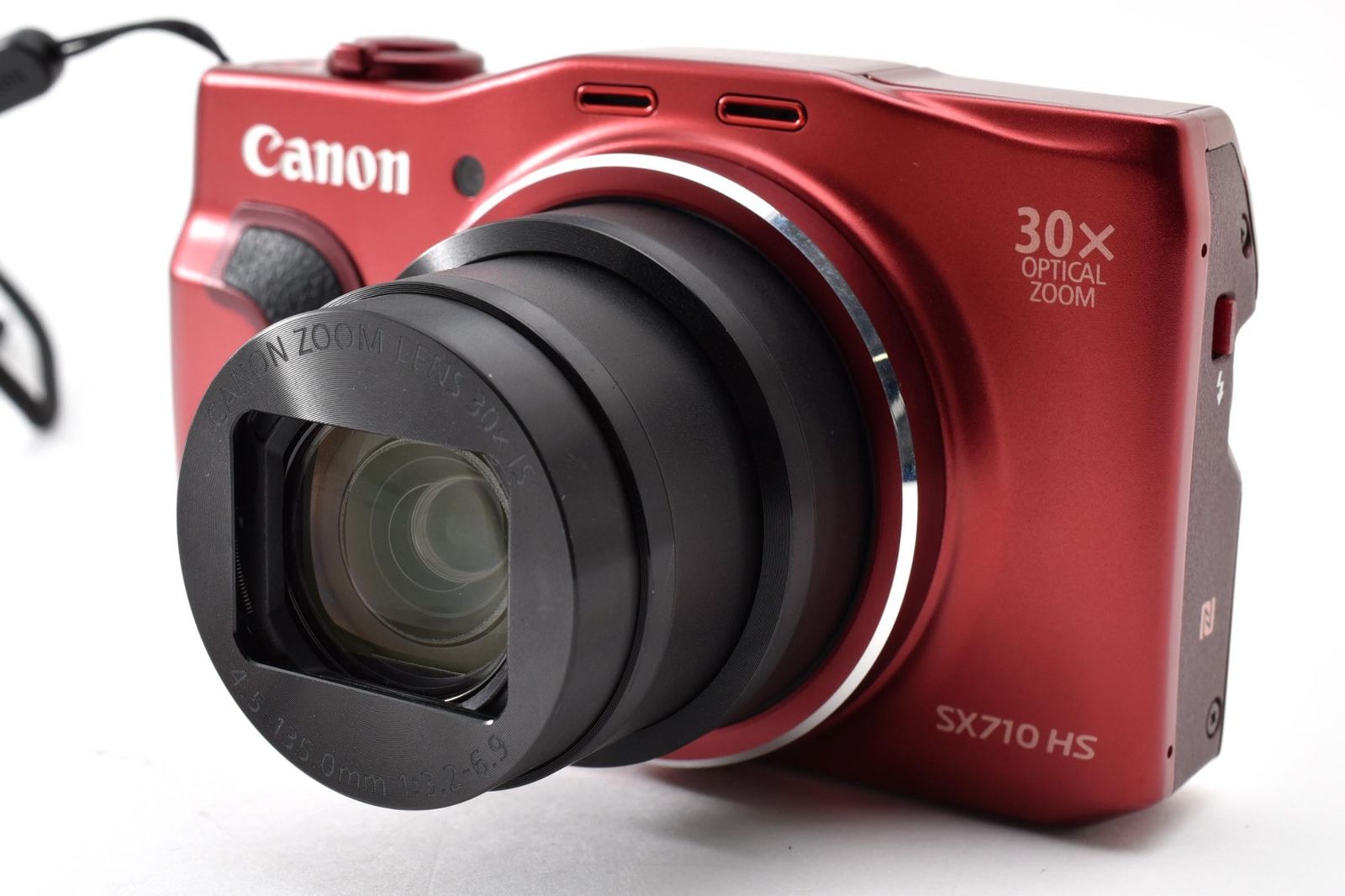 実用光学美品 Canon キャノン PowerShot SX710 HS 赤 レッド