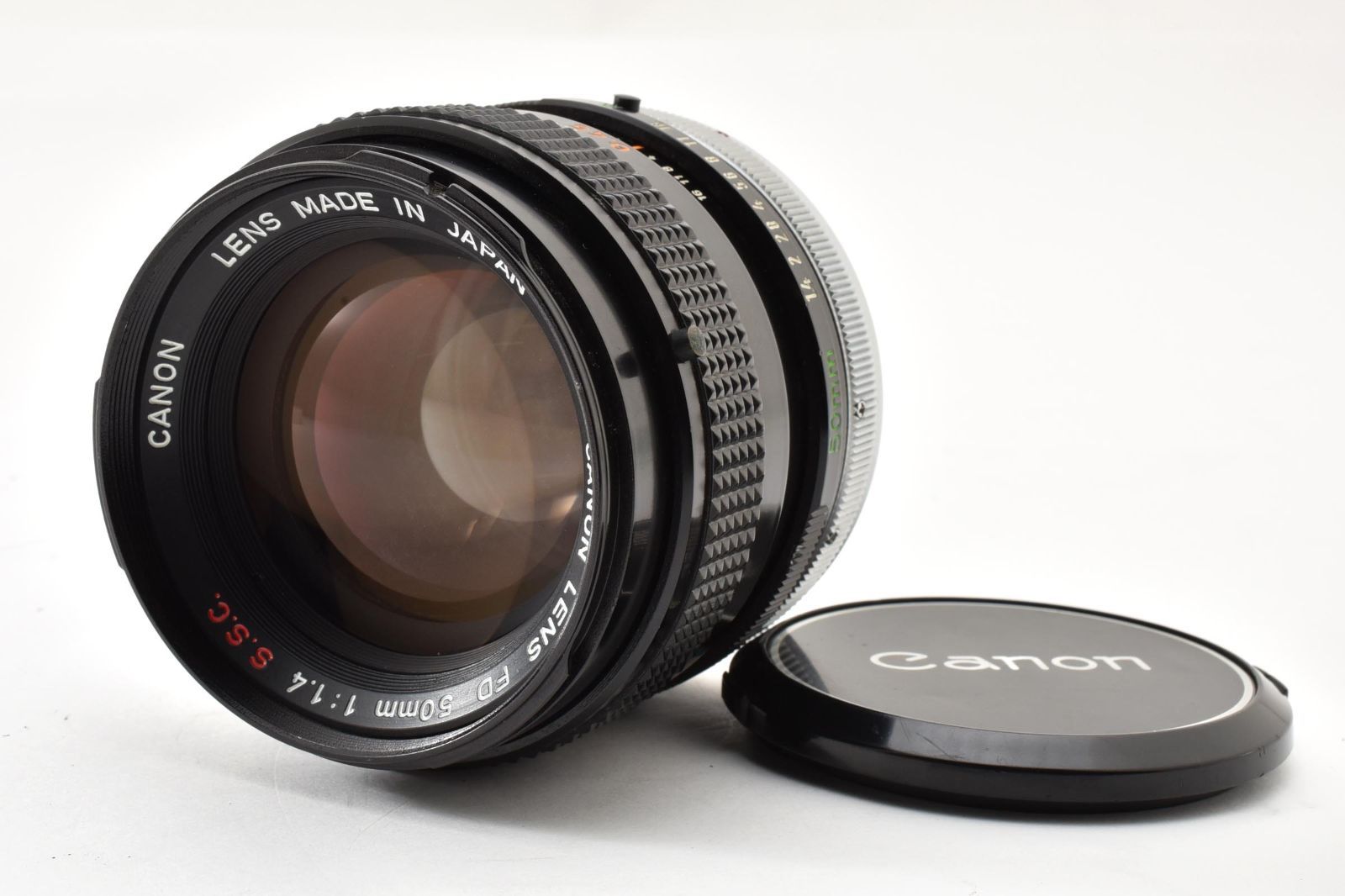 ★良品★ キヤノン CANON FD 50mm F1.4 S.S.C. #2585