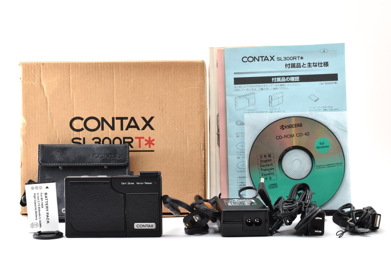 Good Contax Contax SL300R T* Black #2602