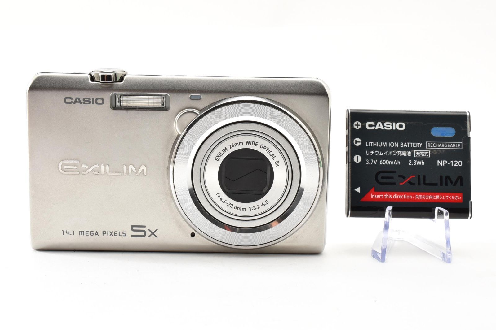 ★良品★ カシオ CASIO EX-ZS10 シルバー #2594