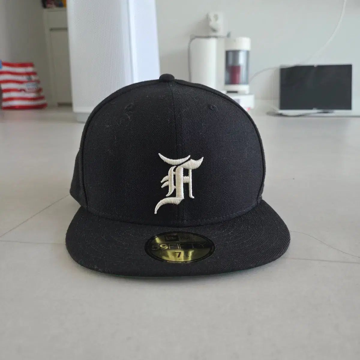 フィアオブゴッド ニューエラ 59FIFTY ベースボールキャップ ブラック 7 5/8