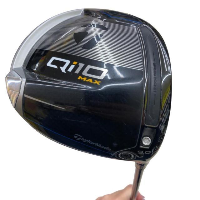 【中古】 テーラーメイド Qi10 MAX 9° ドライバー DR Diamana BLUE TM50(Qi10 DR) (フレックスS) メンズ 男性用 右利き 右用 Cランク ゴルフクラブドライバー