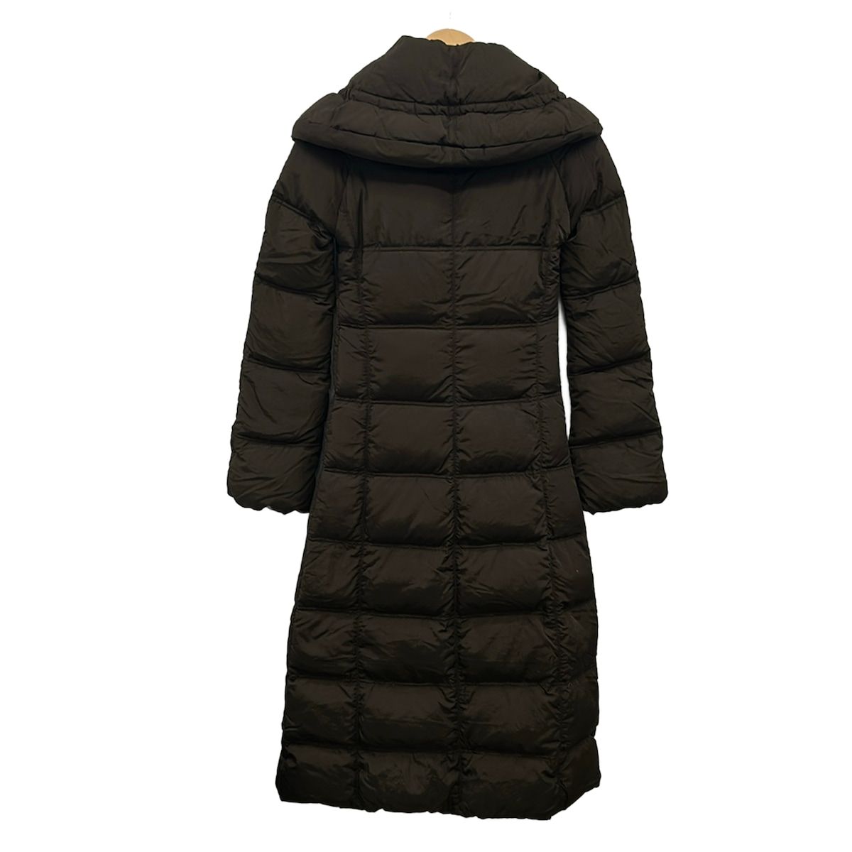 MONCLER(モンクレール) ダウンコート サイズ1 S レディース - ダーク