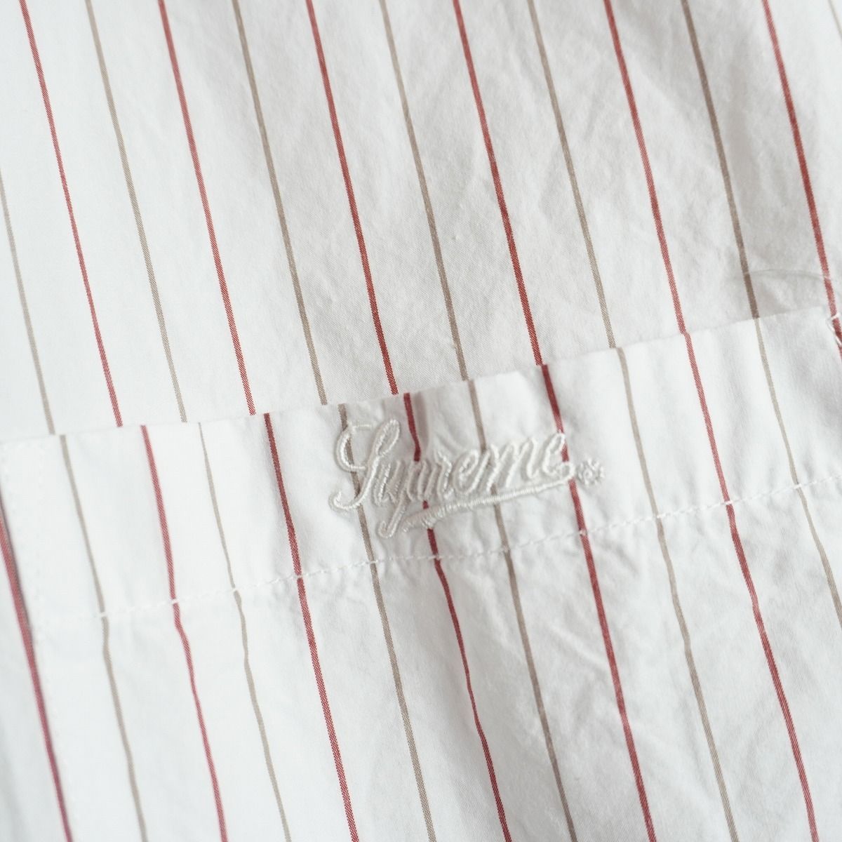 国内正規 美品 24AW Supreme シュプリーム Loose Fit Stripe Shirt