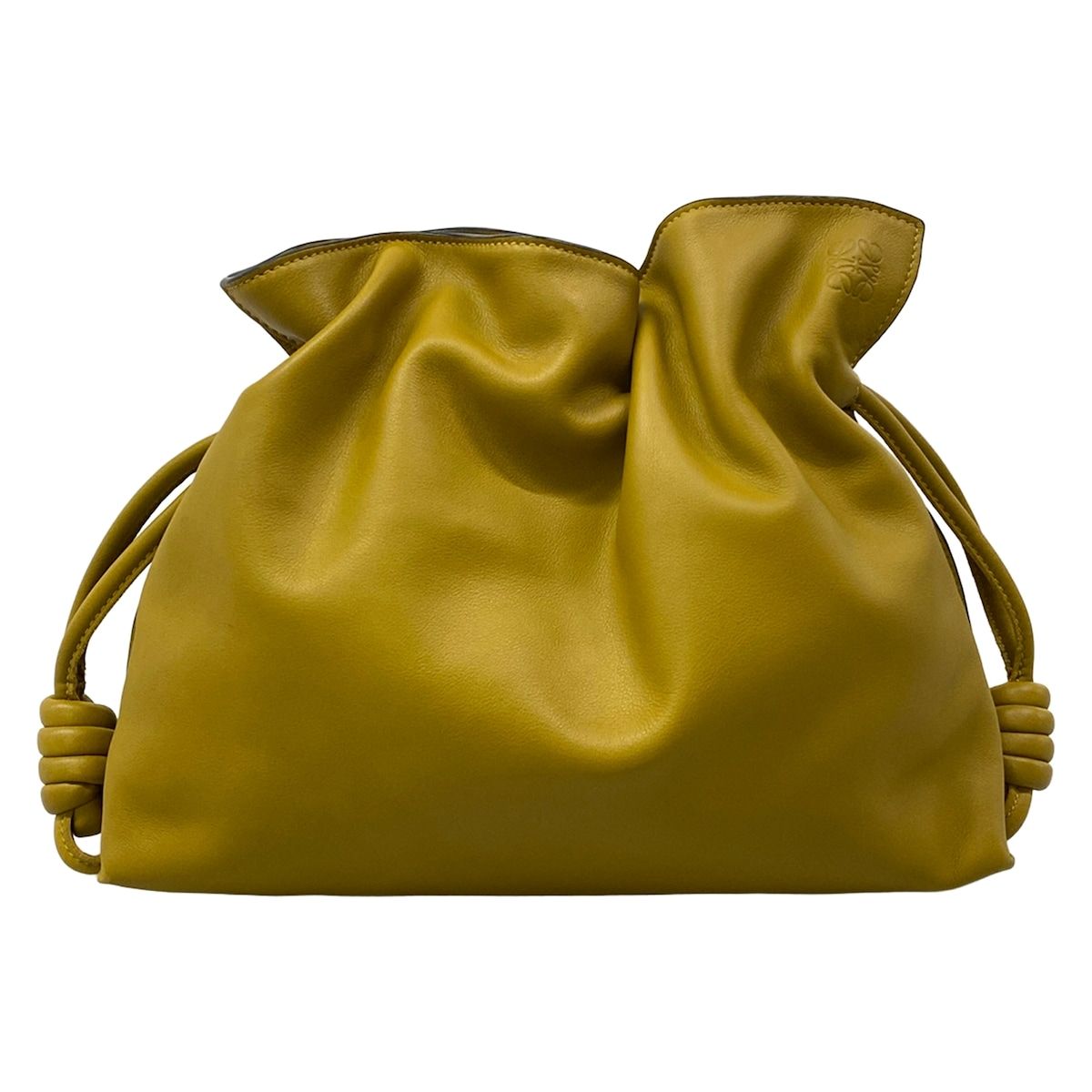 LOEWE(ロエベ) クラッチバッグ フラメンコクラッチ ライトブラウン 巾着型 104,250円