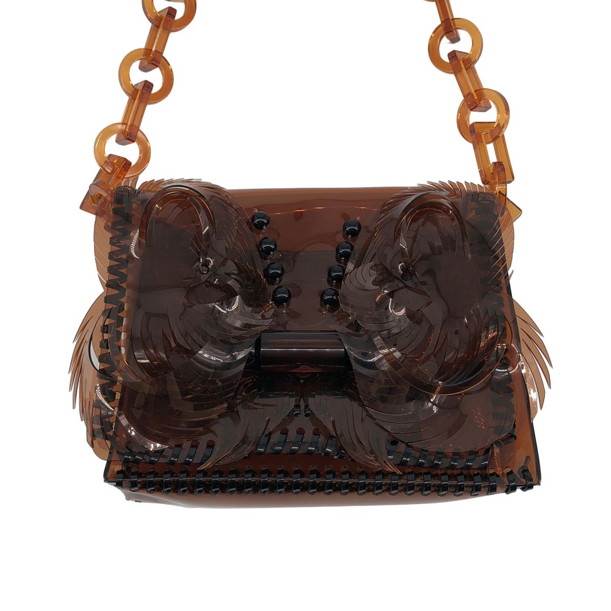 Mame Kurogouchi / マメクロゴウチ | Mini Chain Bag / PVC ミニ
