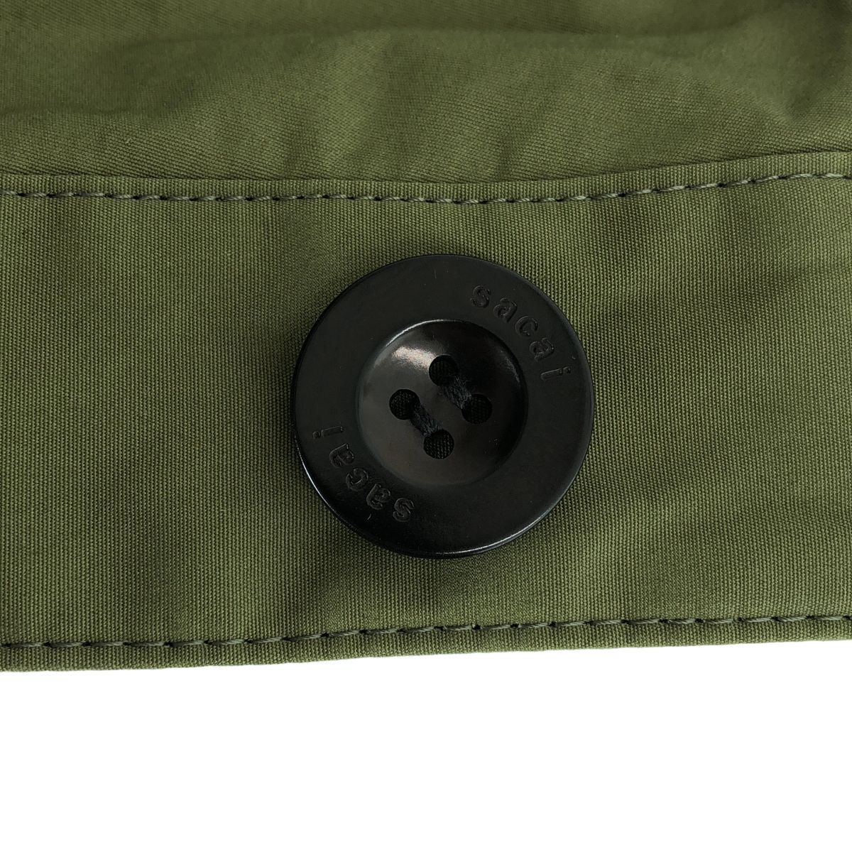 美品】 sacai / サカイ | オーバーサイズ モッズコート | 2 | カーキ