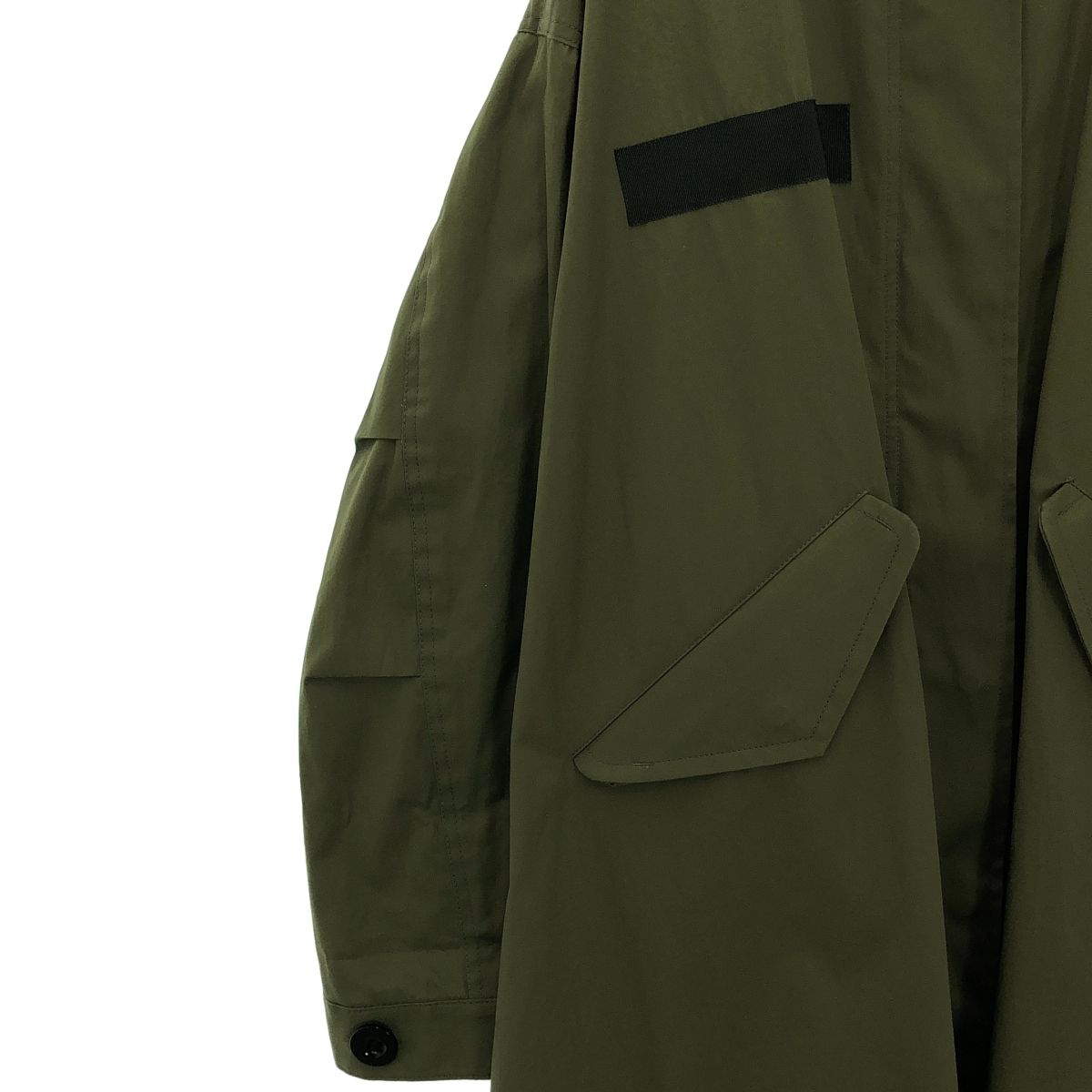 美品】 sacai / サカイ | オーバーサイズ モッズコート | 2 | カーキ