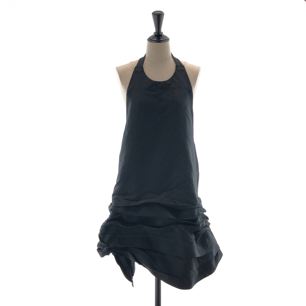 COMME des GARCONS / コムデギャルソン | 2016AW | アシンメトリー アジャスター フリル ロング ベスト | S | ブラック | レディース 18,767円