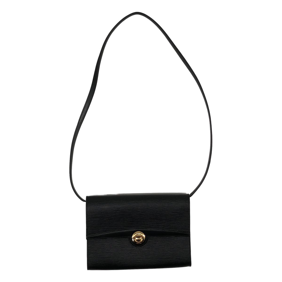 Louis Vuitton / ルイヴィトン | M52572 / エピ ポシェット アルシュ レザー ショルダーバッグ | ブラック | メンズ