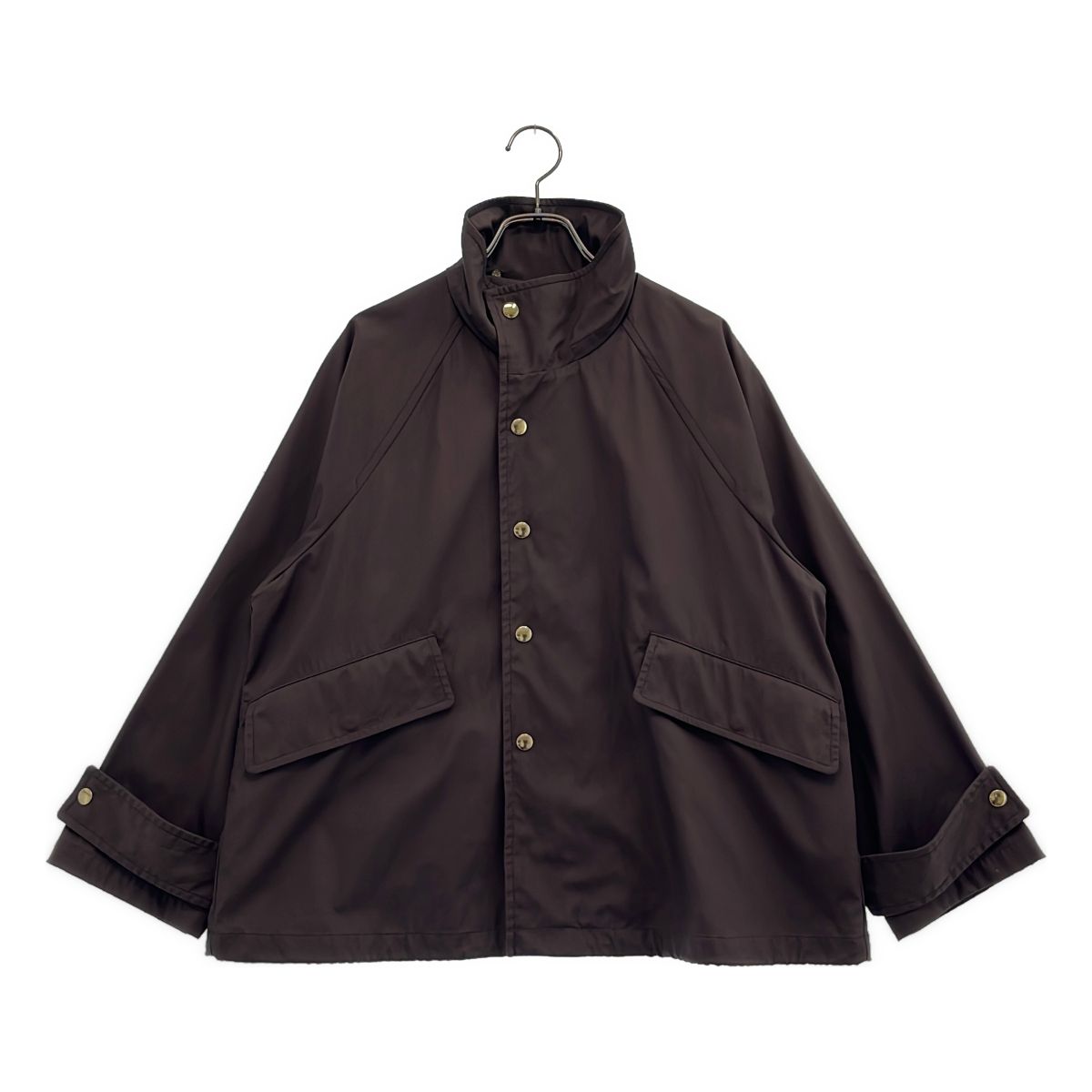 IENA / イエナ | 2025AW | ボンディングフーデッドブルゾン | 36 | ブラウン | レディース