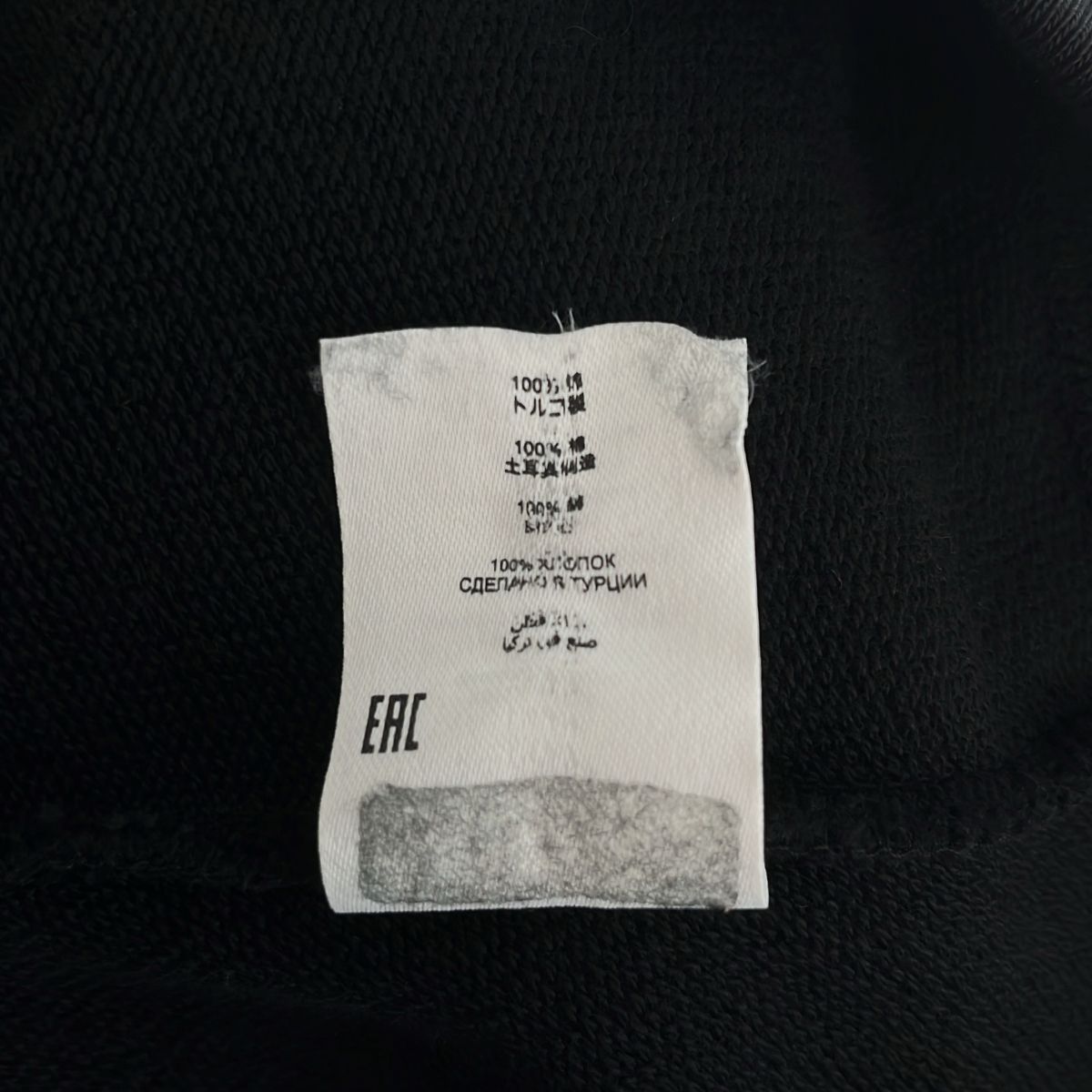 DRIES VAN NOTEN / ドリスヴァンノッテン | 2024AW | バイカラー 切り替え オーバーサイズスウェット | XS | ブラック/グリーン | メンズ DRIES VAN NOTEN / ドリスヴァンノッテン | 2024AW | バイカラー