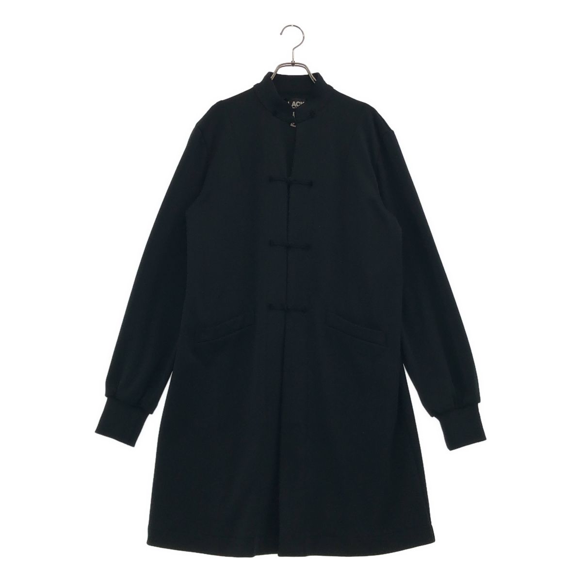 BLACK COMME des GARCONS / ブラックコムデギャルソン | 2017SS | × NIKE / バックロゴ チャイナトラック ロングジャケット | L | ブラック | メンズ 16,150円