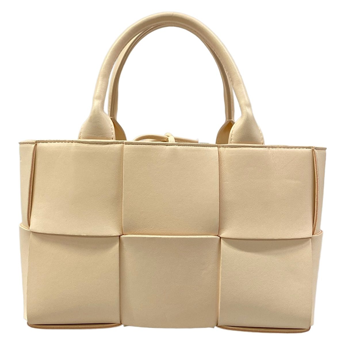 BOTTEGA VENETA(ボッテガヴェネタ) トートバッグ ミニ ザ・アルコトート ピンクベージュ レザー