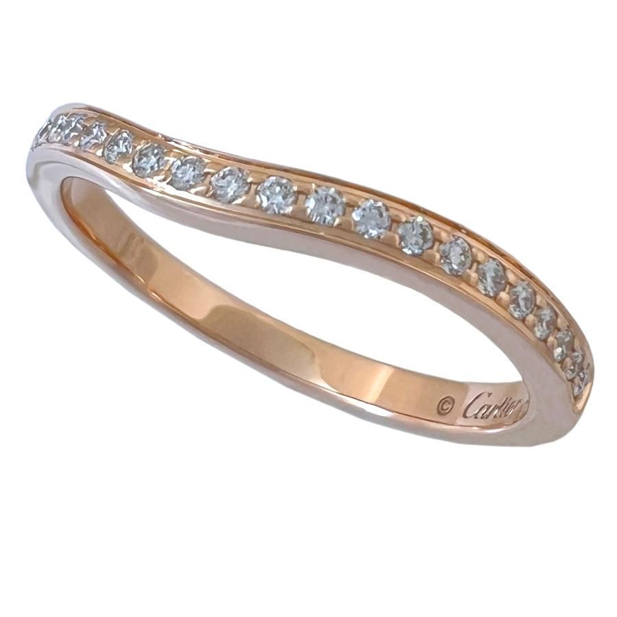 CARTIER カルティエ リング バレリーナ ダイヤ ハーフエタニティ 750 