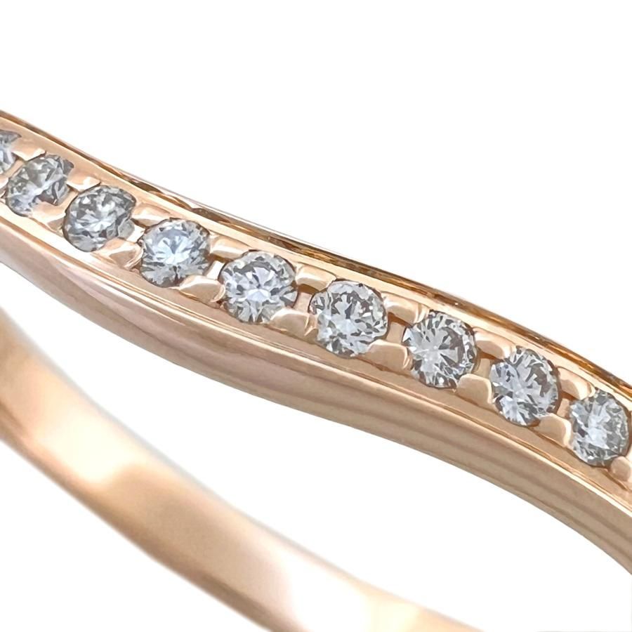 CARTIER カルティエ リング バレリーナ ハーフエタニティ ダイヤ 750