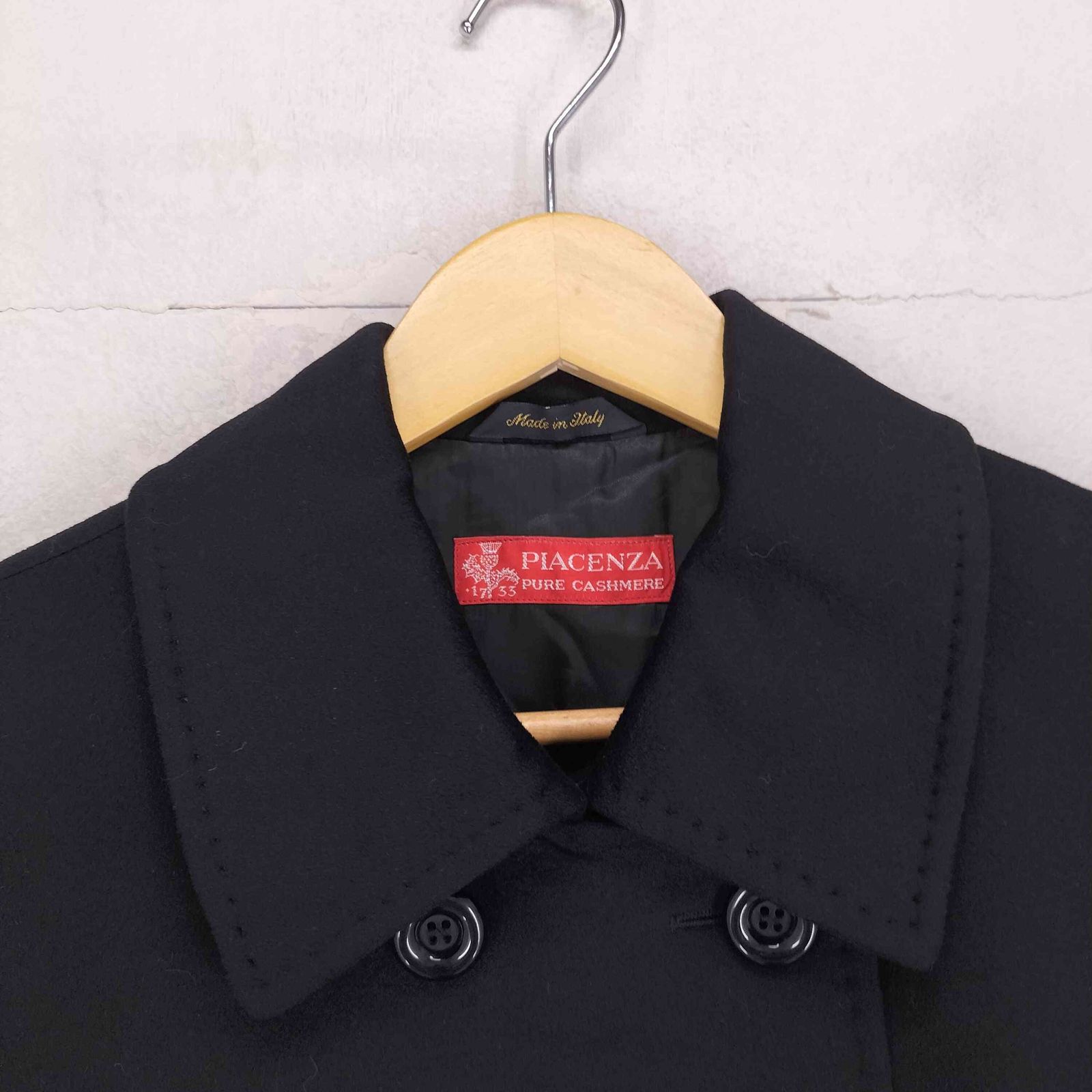 ピアチェンツァ PIACENZA pure cashmere カシミヤ100％ ダブル