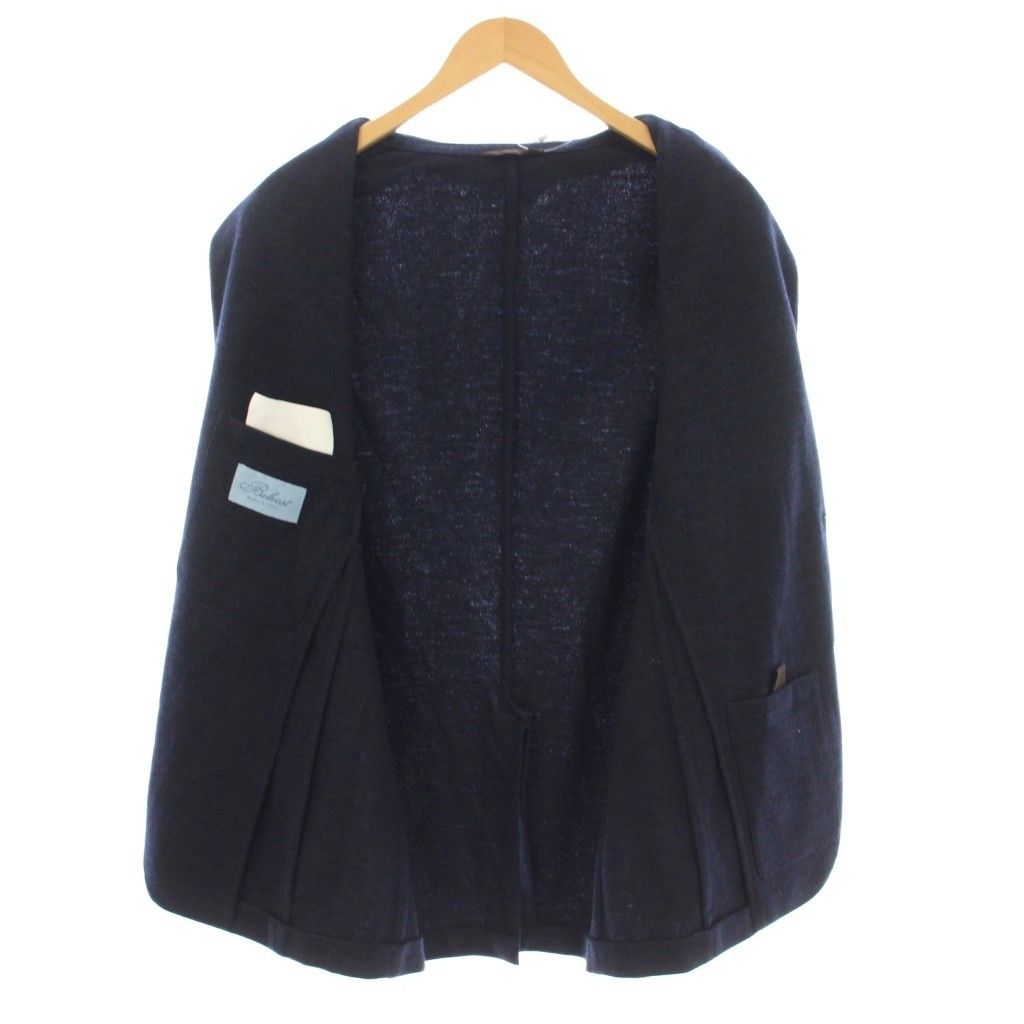 ベルベスト Belvest ウール テーラードジャケット チェック 50