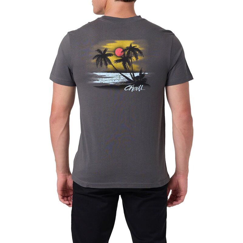オニール メンズ トップス Tシャツ 半袖 ONeill Tropics Classic ShortSleeve TShirt Mens Dark Shadow