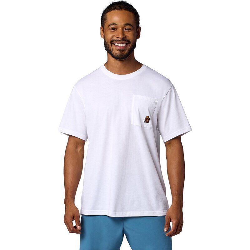 マーモット メンズ トップス Tシャツ Marmot Marty PocketShirt Mens White ホワイト