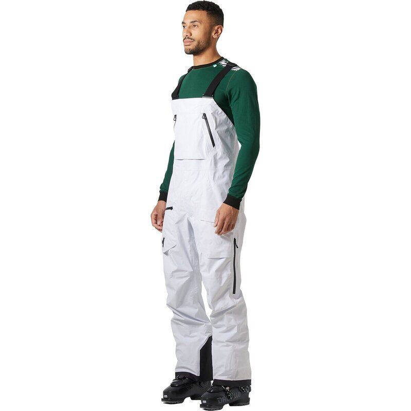 ヘリーハンセン メンズ ボトムス カジュアルパンツ Helly Hansen Ridge Infinity Shell Bib Pant Mens White ホワイト