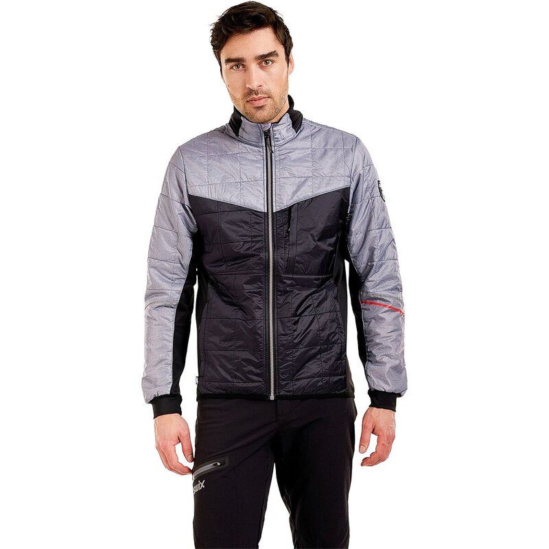 スウィックス メンズ アウター ジャケット・ブルゾン キルティング Swix Mayen Quilted Jacket Mens Black ブラック