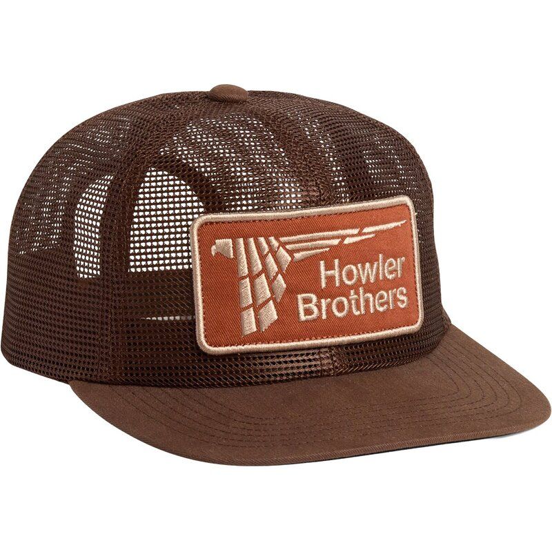 ハウラーブラザーズ メンズ アクセサリー 帽子 Howler Brothers Unstructu red Snapback Hat Feedstore Parrot Patrol Brown ブラウ