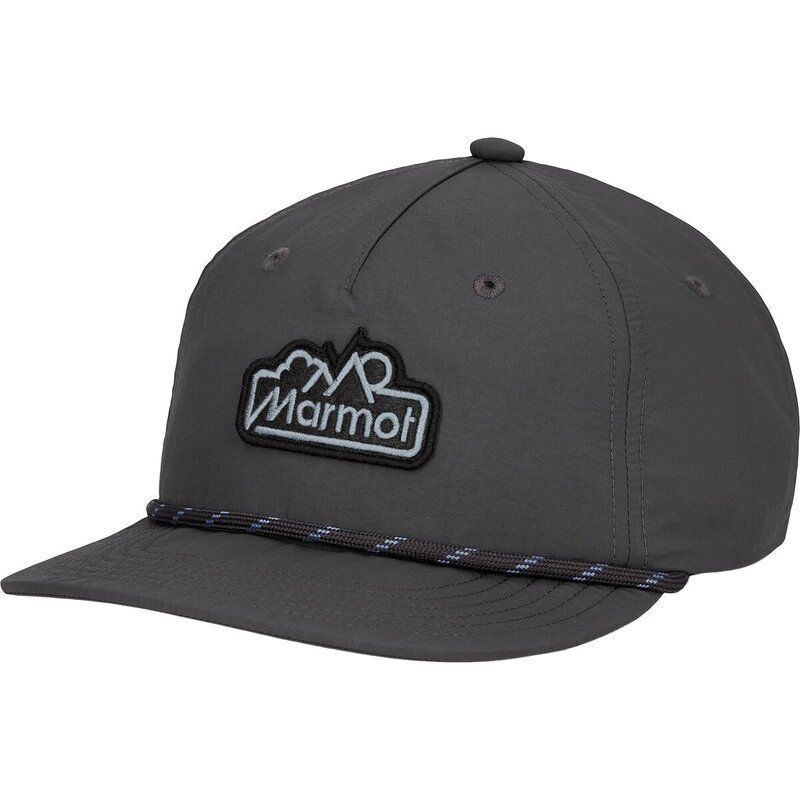 マーモット メンズ アクセサリー 帽子 キャップ Marmot Juniper Springs Rope Cap Blackened